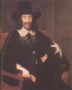 Edward Bower Charles I at his Trial (mk25) oil
